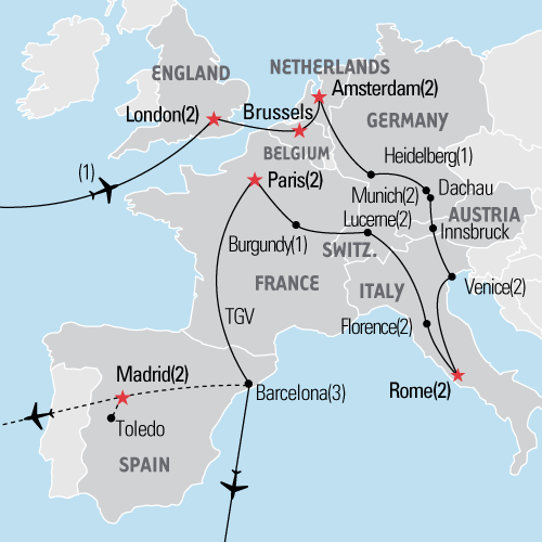 Tour of Europe [DVD]